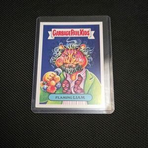 Topps Garbage Pail Kids Card - Flaming Liam - Multicolor